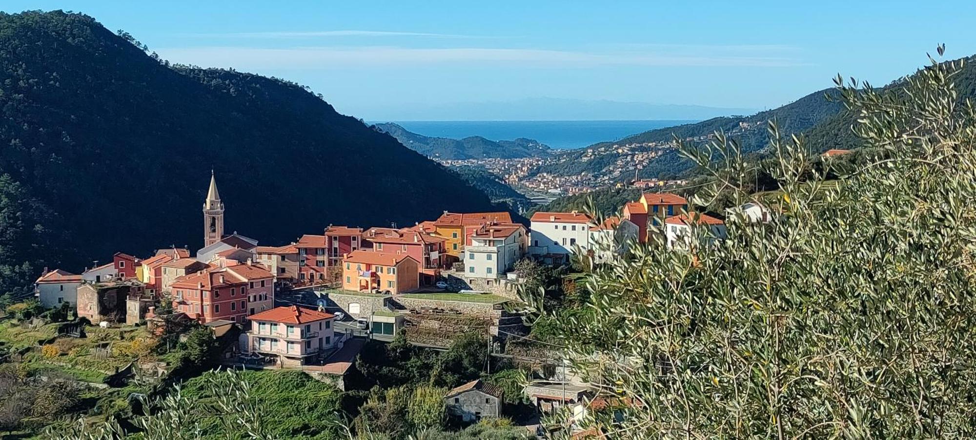 Castiglione Chiavarese Camera Tra Le Cinque Terre, Camogli E Portofino. Vista Valle E Scorcio Mare All'Orizzonte מראה חיצוני תמונה